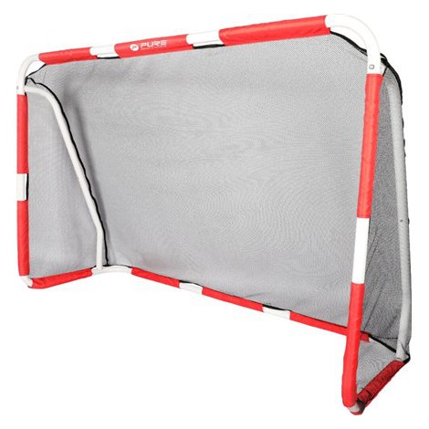 Pure2Improve | Soccer Goal | Grey, Red, White - 2